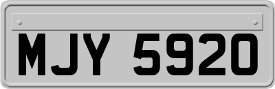 MJY5920