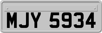 MJY5934