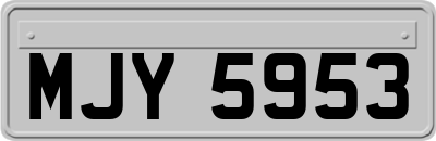 MJY5953