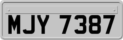 MJY7387