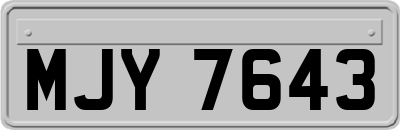 MJY7643