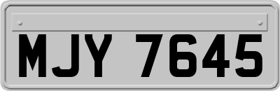 MJY7645