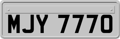 MJY7770