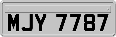 MJY7787