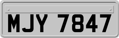 MJY7847