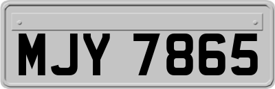 MJY7865