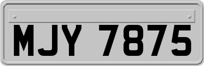 MJY7875
