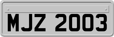 MJZ2003