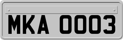 MKA0003