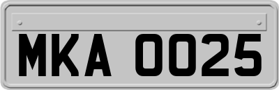 MKA0025