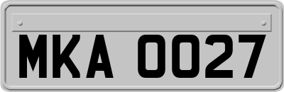 MKA0027