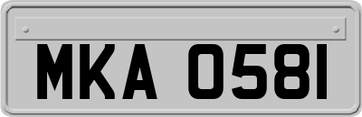 MKA0581
