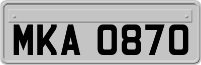 MKA0870