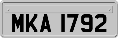 MKA1792