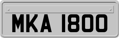 MKA1800
