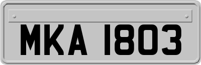 MKA1803