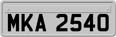MKA2540