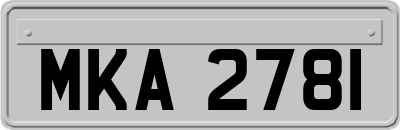 MKA2781