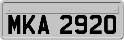 MKA2920