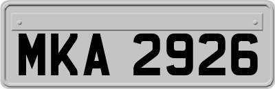 MKA2926