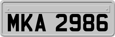 MKA2986
