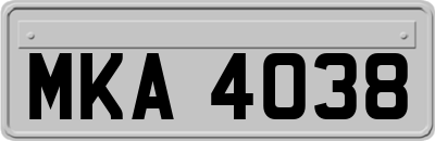 MKA4038