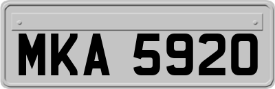 MKA5920
