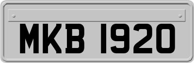 MKB1920