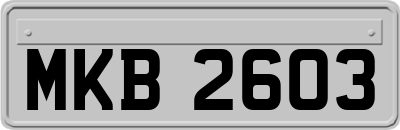 MKB2603