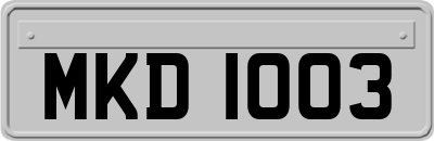 MKD1003