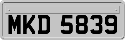 MKD5839