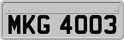 MKG4003