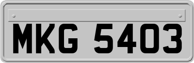 MKG5403