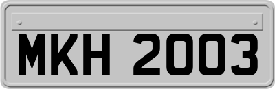 MKH2003