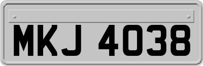 MKJ4038