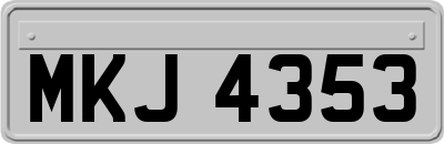 MKJ4353