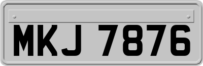 MKJ7876