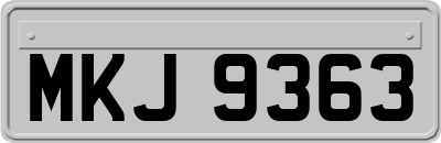 MKJ9363