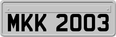 MKK2003