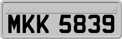 MKK5839