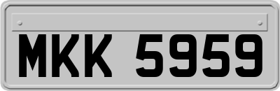 MKK5959