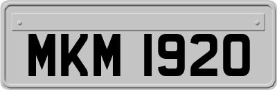 MKM1920
