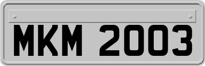 MKM2003