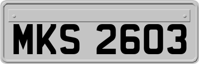 MKS2603