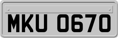 MKU0670