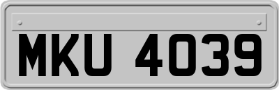 MKU4039