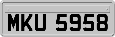 MKU5958