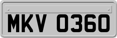 MKV0360