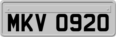 MKV0920