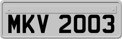 MKV2003